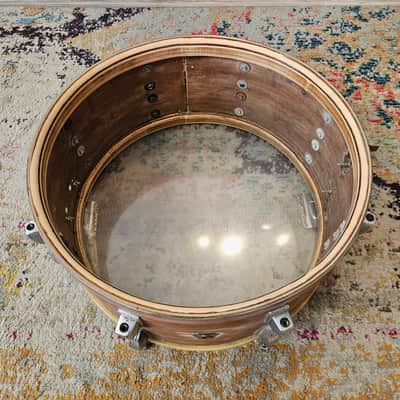 Ludwig 14x6.5" 3-ply Snare Drum - Keystone Badge - Nickel P83 Throw-Off image 11