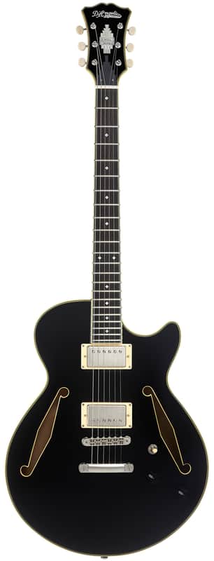 D'Angelico Excel SS Tour Collection - Solid Black image 1