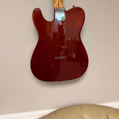 Fender American Select Carved Top Koa Telecaster 2012 - Sienna Edge Burst image 3