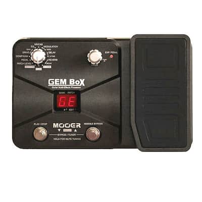 M*ooer GE50 GEM BoX Guitar Multi Effects Pedal with Expression Pedal image 1