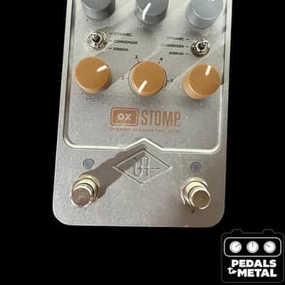 Universal Audio OX Stomp Dynamic Speaker Emulator 2023 - Present - Silver - X17809 image 2