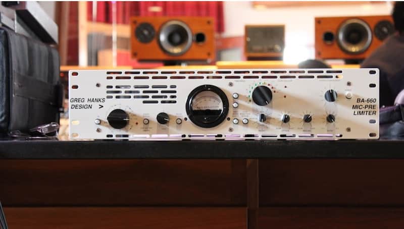 Greg Hanks Design BA-660 tube preamp compressor channel strip rare image 1
