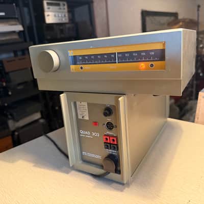 Quad 33 Control Unit + Quad FM 2 Stereo Tuner + Quad 303 Power Amp Serviced Rare image 5