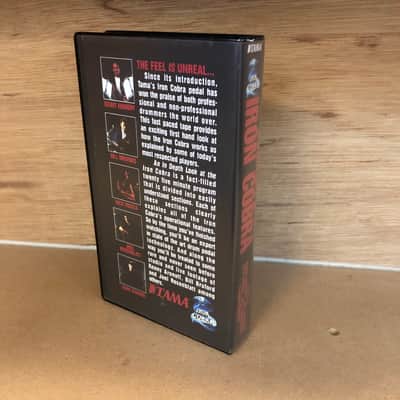 Tama Iron Cobra VHS 🥁 (Kenny Aronoff, Bill Bruford, Nick Menza, Joel Rosenblatt, and John Stanier) image 2