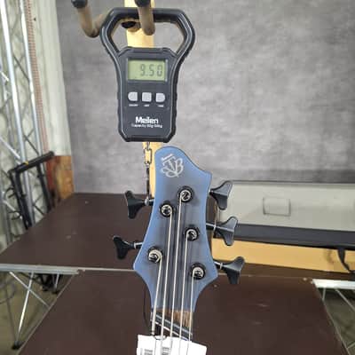 Ibanez BTB605MS-MAM Bass Workshop 2024 - Present - Midnight Arctic Ocean Matte image 11