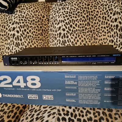 MOTU 1248 48-Channel Thunderbolt / USB 3.0 Audio Interface 2014 - Present - Black image 4