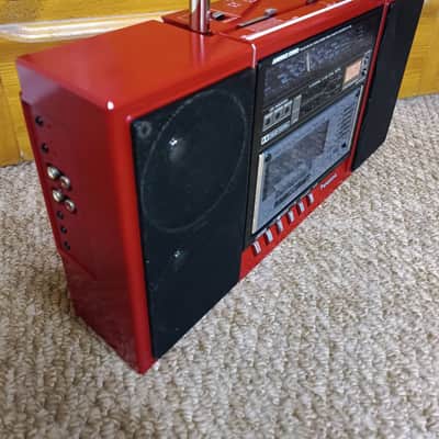 Panasonic RX F 32LS Rare Vintage Red Casette Deck Boombox Warranty image 14