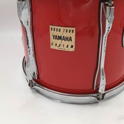 Yamaha Rock Tour Custom 12″ Tom Drum in Red image 2