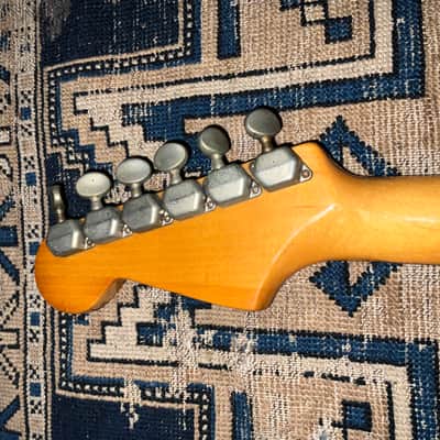 Fresher Straighter MIJ “The Good Old Times  1950s-1960s” Black JV Strat Japan image 7