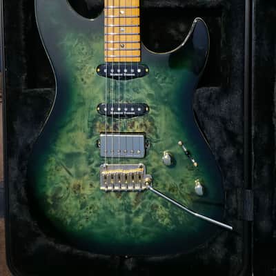 Sire Larry Carlton S10 HSS Transparent Green image 2