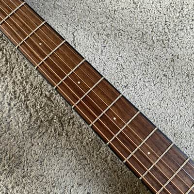 40 Inch Acoustic Electric Guitar, Mahogany Body, Rosewood Fingerboard image 5