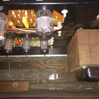 RANDY CALIFORNIA'S HISTORIC VINTAGE 1970 AMPEG V4 STACK 100W TUBE AMP SPIRIT!! image 8