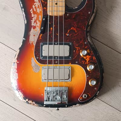 BaCH OX BIRD Pino Palldino Thunder Bass 2000s -Relic Sunburst image 8