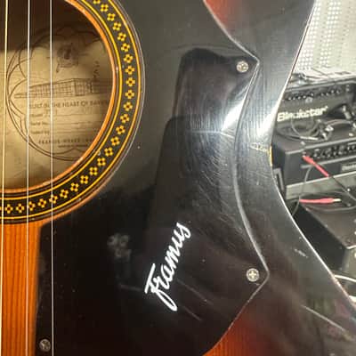 Framus 731 Parlor Acoustic Vintage 60s 70s image 10