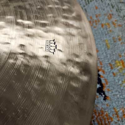 Royal Cymbals 20" EAK Style Ride 2252g Cymbal Craftsman Paul Francis image 9
