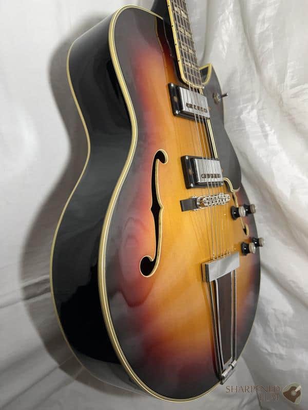 1968 Yamaha AE-11 Sunburst with Original Hardshell Case | Reverb