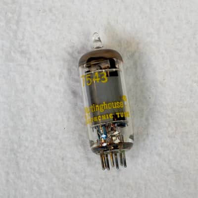 Westinghouse 7543/ 6AU6 NOS (3) Test strong image 11