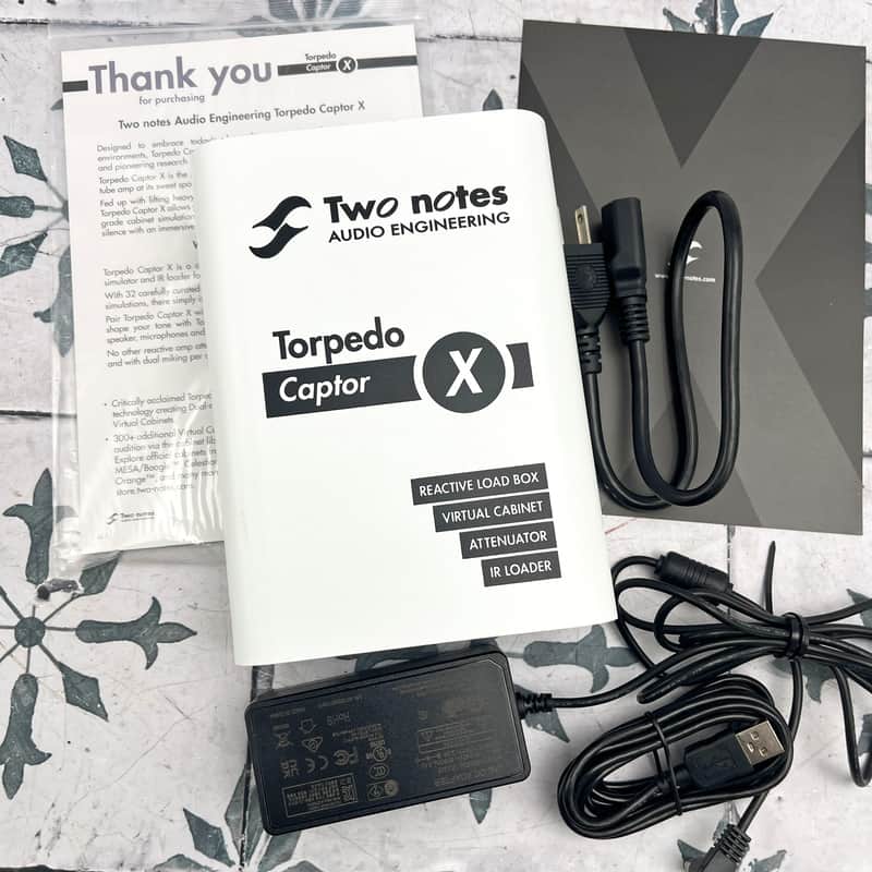 Two Notes Torpedo Captor X 8ohm Stereo Reactive Load Box / Attenuator image 1