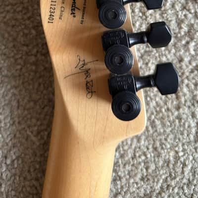 Squier Jim Root Telecaster Black w Upgrades image 5