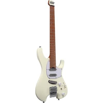 Ibanez Ichika Signature Series ICHI10 Electric Guitar, Vintage White Matte image 3