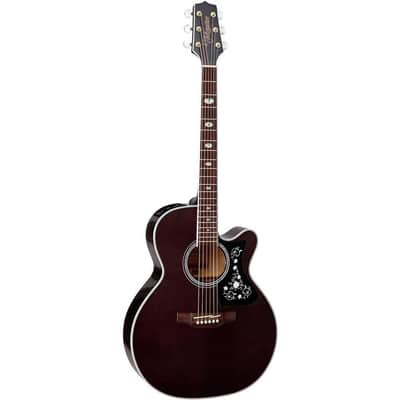 Takamine GN75CE TBK G70 Series NEX Cutaway Acoustic/Electric Guitar Transparent Black