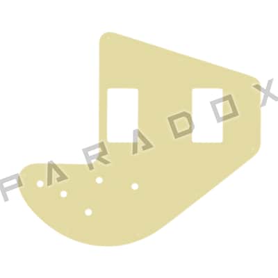 Custom Pickguard For 1975 - 1983 Made in America Gibson Ripper Bass - Cream/Black/Cream .090" image 1
