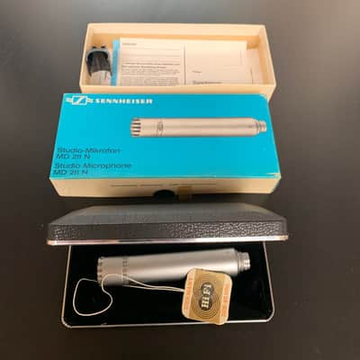 ☆Vintage NOS 1960s Sennheiser MD 211 Omni Dynamic Mic - Tom Jones Favorite image 5