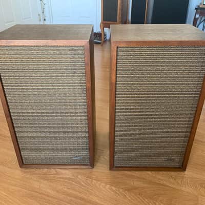 Vintage Pair of Frazier Mark IV Speakers 10" Sub w/ Horned tweeter Sequential #s image 1