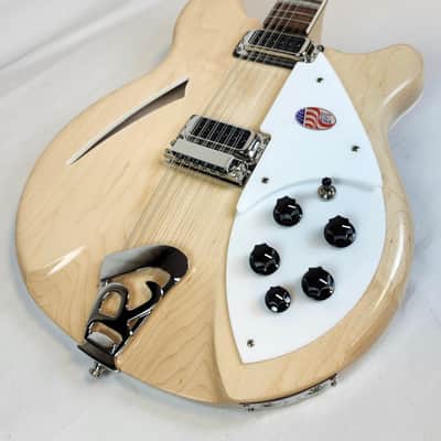 Rickenbacker 360/12 Mapleglo, 12 String Hollowbody Guitar, Stereo, w/HSC image 9