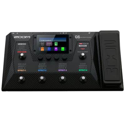 Zoom G6 Multi-Effects Processor with FP02M Expression Pedal for Guitarist image 3