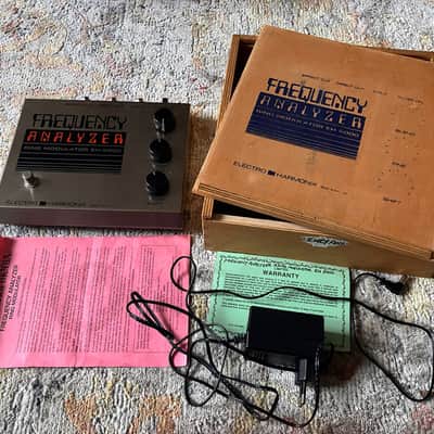 Electro-Harmonix Freqency Analyzer + Wooden Box 1990s - 2000s image 1