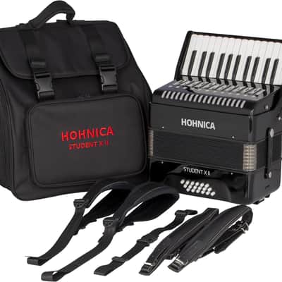 Hohnica Student X II Piano Accordion +GigBag & Straps | Kid Child Size | STUXII | Authorized Dealer image 1