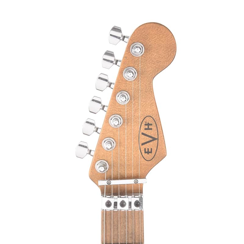 EVH Striped Series Frankie Red / White / Black Stripes Relic 2020 image 6