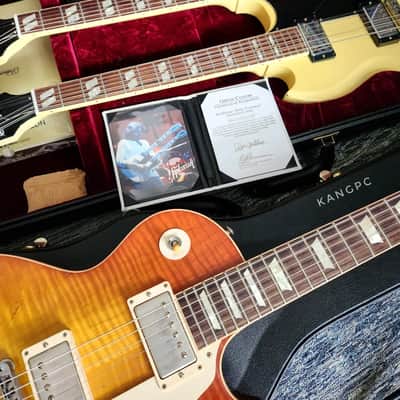 Gibson Don Felder “Hotel California” 1959 Les Paul & EDS-1275 SG Double Neck Signed & Aged Set image 4