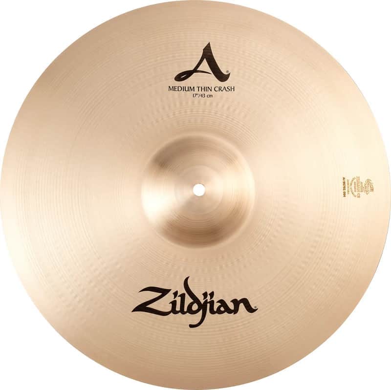 Zildjian 17" A Series Medium Thin Crash Cymbal image 1