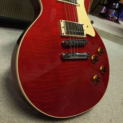 HERITAGE H 150 FLAME TOP GUITAR 2013 CHERRY image 20