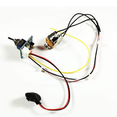 Boffin FX Toggle Switch 20dB Boost Onboard Guitar Preamp (Round Handle) image 2