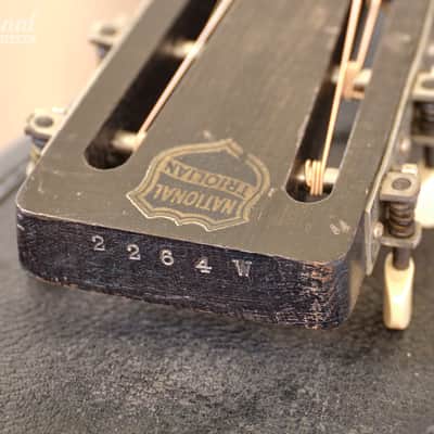 All Original 1931 National Triolian Resonator Guitar with Bull's Head Case image 22