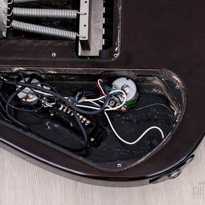 1990 Charvel by Jackson Dinky Arched-Top DKA-115-HSH See-Through Brown w/ Floyd Rose image 13