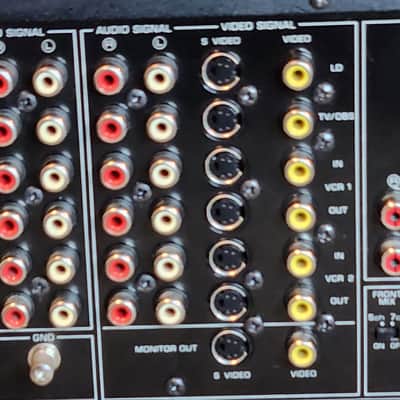 Yamaha Yamaha DSP-A970 is a vintage Digital Sound Field Processing Amplifier 90s  - Black image 12