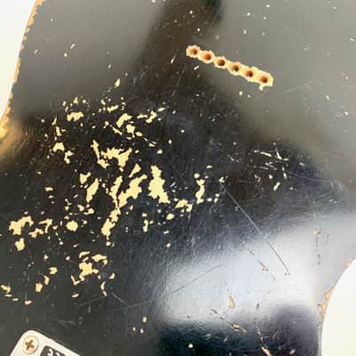 Fender Telecaster Custom 60 Super Heavy Relic Custom Shop 2022 Black image 17