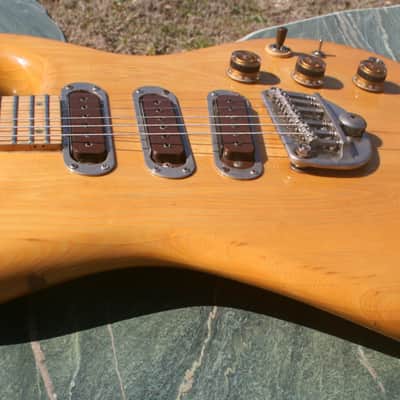 1979 Greco GO II750 Fujigen Japan Vintage Through Neck + Hard Case image 8