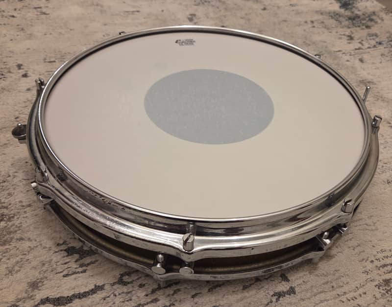 SONOR D-472 Pancake Snare 14x2 aus 1964 - gold glitter image 1