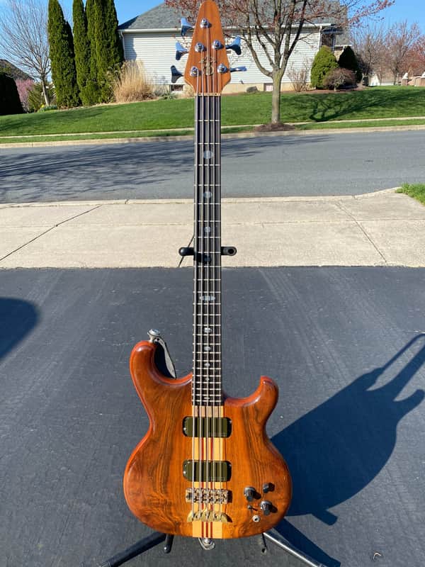 Alembic 5-String Spoiler Bass Guitar 1986 image 1
