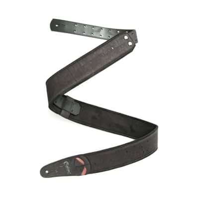 RightOn! Straps Mojo Cork Black - Strap for Guitars image 1