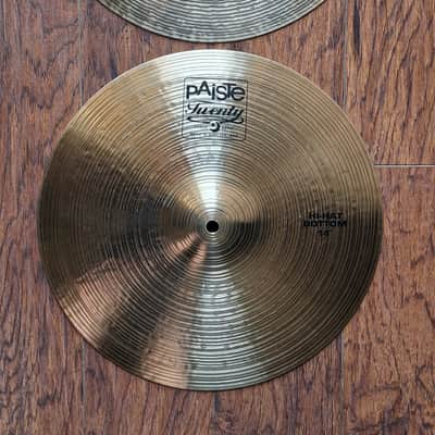 Paiste 14" Twenty Series Hi-Hat Cymbals (Pair) 2007 - 2011 - Traditional image 9