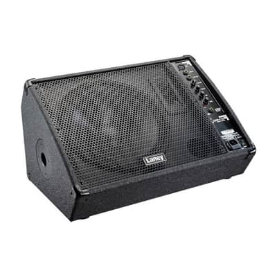 LANEY CONCEPT CXP-112 active stage monitor 120W 12" Powered Monitor wedge with Floor or Pole stand operation image 2