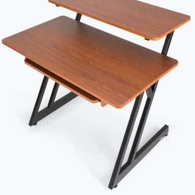 On-Stage WS7500RB Workstation Desk w/Keyboard Tray for Computer/Controller/Mixer image 8