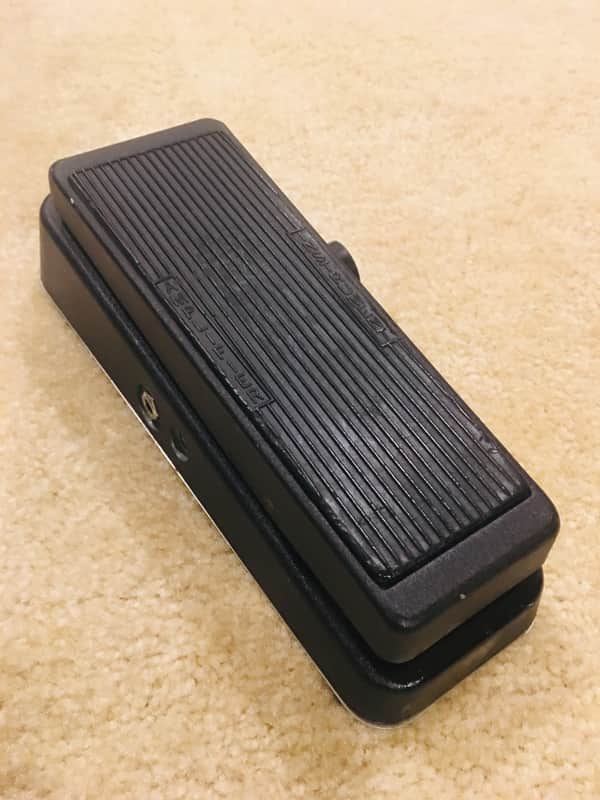 Extremely Rare Jim Dunlop Octave Wah GCB-95O Crybaby Black | Reverb