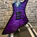 ESP LTD #210 Snakebyte James Hetfield Signature SE 2018 - 2019 - See Thru Purple Sunburst w/ Certificate - Metallica